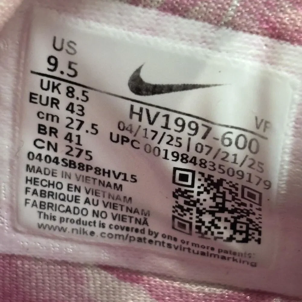 Nike KD Aunt Pearl 18' Shoes Men's 9.5 Pink Floral Basketball HV1997-600